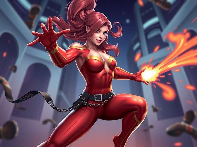 Ginger Marvel Combat Scene